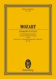 Mozart: Adagio and Fugue C minor KV 546 (Study Score) published by Eulenburg